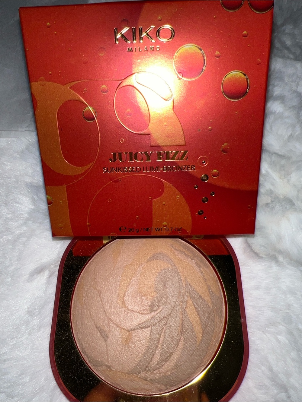Kiko Milano Juicy Fizz Maxi Luminizing Bronzer - 01 Macchiato